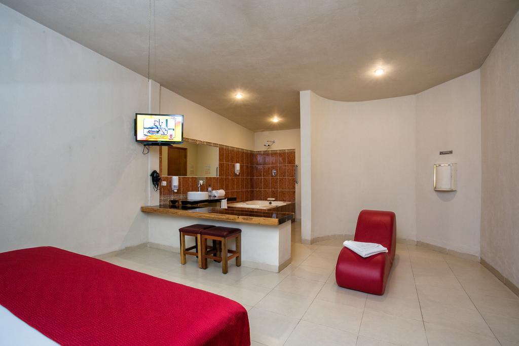 Auto Hotel Paraiso Inn Palenque Pokoj fotografie